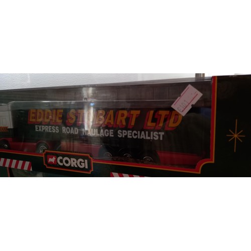 138 - 3 x Eddie Stobart Lorries by Corgi ty87001, 59503 & 59516