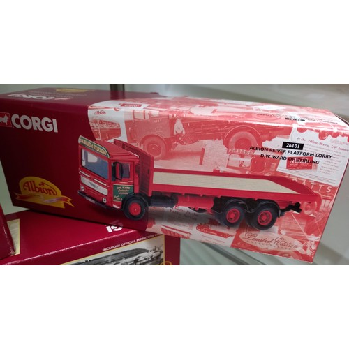 142 - 3 x Corgi classic lorries 22401, 25001 & 26101