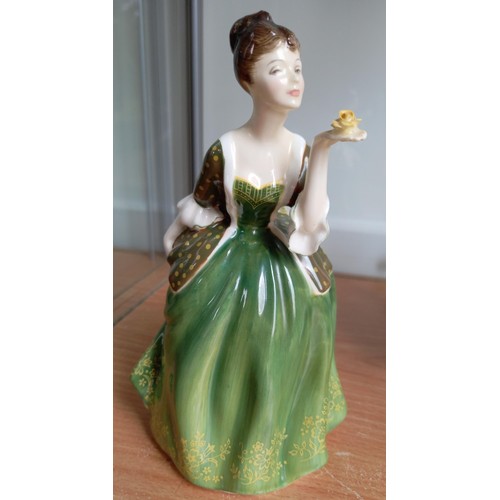 160 - Royal Doulton figurines Sweet 17 HN2734/1974 and Fleur HN2368/1967