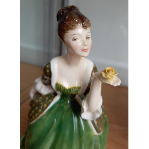 160 - Royal Doulton figurines Sweet 17 HN2734/1974 and Fleur HN2368/1967