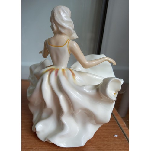 160 - Royal Doulton figurines Sweet 17 HN2734/1974 and Fleur HN2368/1967