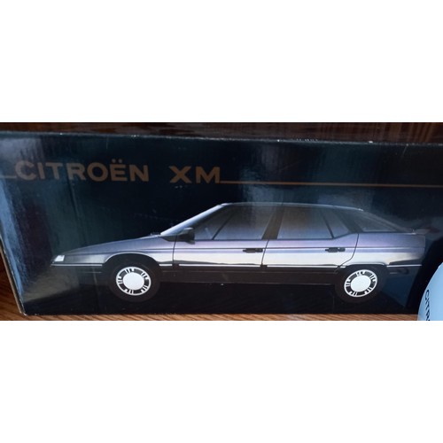 162 - Citroen XM & Citroen C8 Model cars