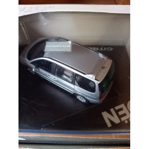 162 - Citroen XM & Citroen C8 Model cars