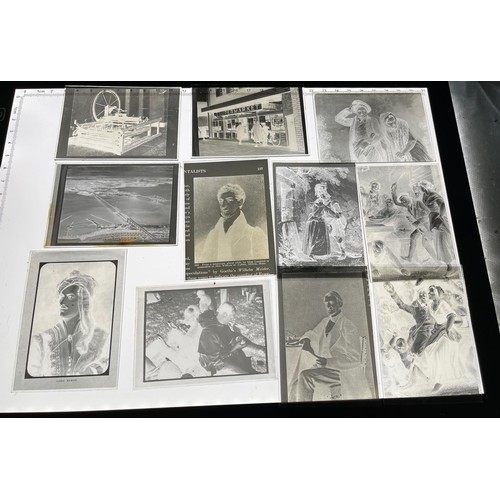 169 - Glass slide negatives from the old Grampian Studio's at Queens Cross