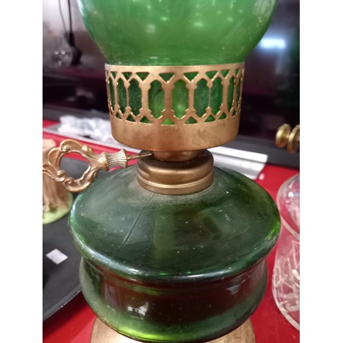 216 - Two vintage oil lamps