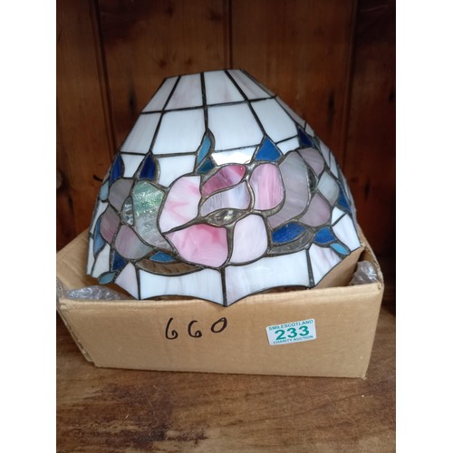 233 - Tiffany style wall lamp shade