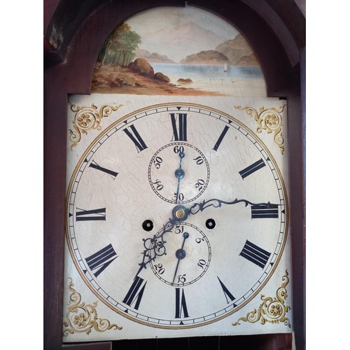 279 - Antique grandfather clock