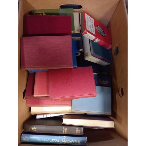 325 - Box of vintage hardbacked fiction