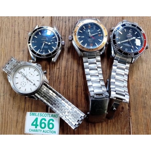 466 - A selection of watches from a deceased estate.  No provenance.