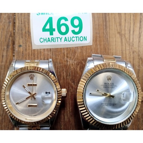 469 - Two watches.  No provenance.