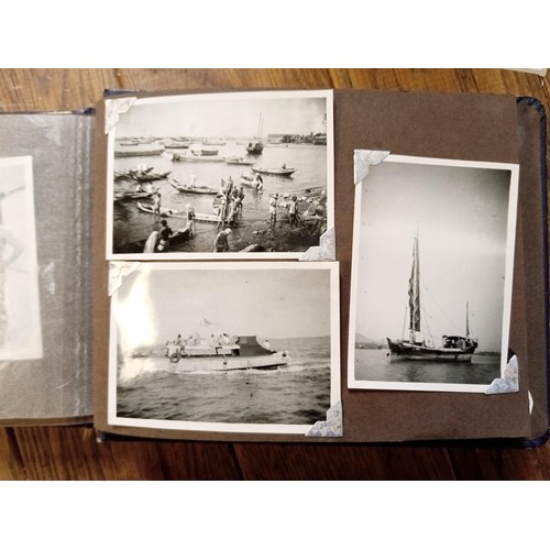 509 - Photograph album from the 50`s sharing snippets of life from a Military man