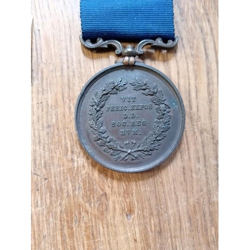 513 - 29th July 1900 Society bronze medal for Royal Humane see photos