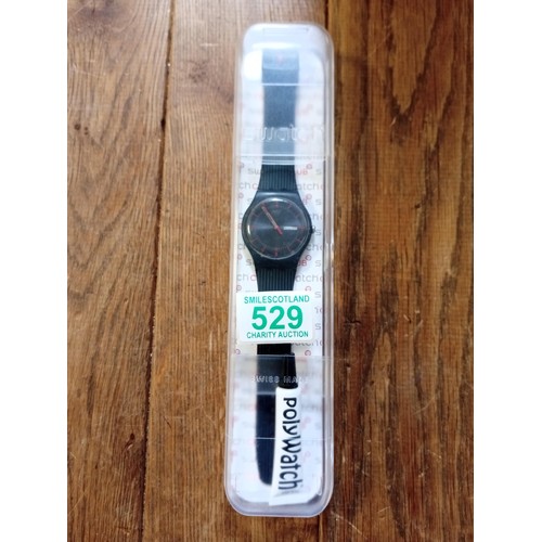 529 - Swatch watch  swiss made in original packaging from 2015