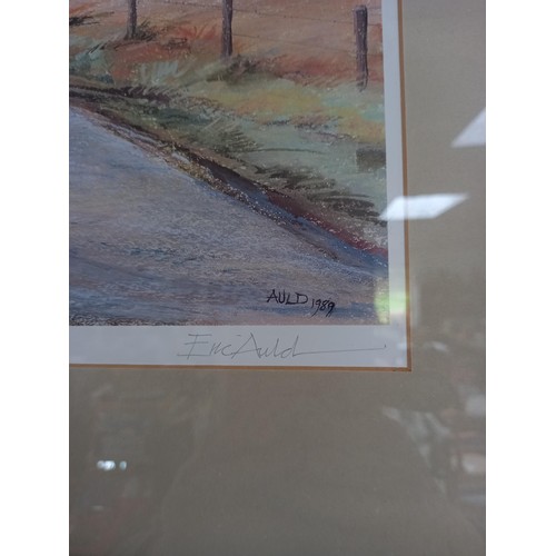 13 - Framed, signed, Eric Auld limited edition print, 24/400, 