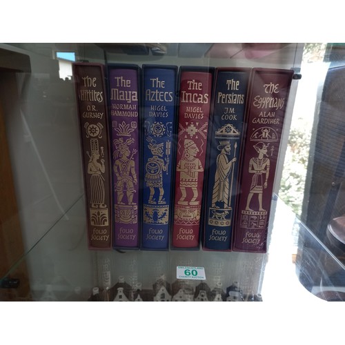 60 - 6 x Folio Society books, see photos