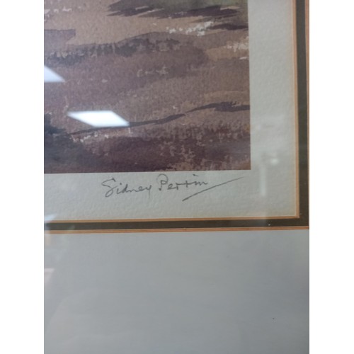 66 - Sidney Perrin signed print 74 x 57 cm approx