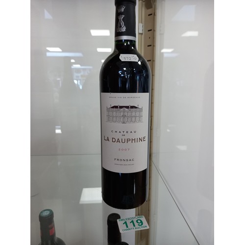 119 - Chateau de la Dauphine 2007 wine