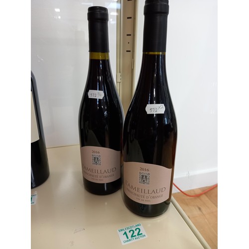 122 - 2 bottles 2016 L'Aneilleud