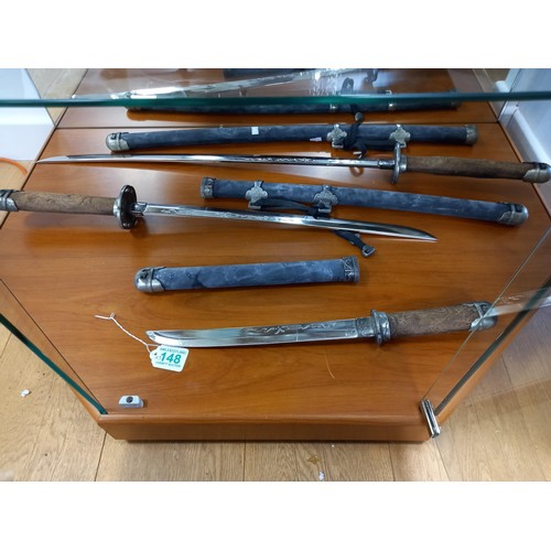 148 - 3 x decorative swords