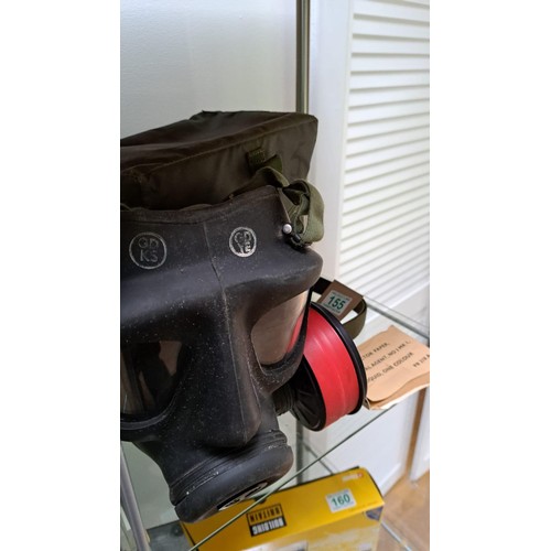 155 - Gas mask in bag