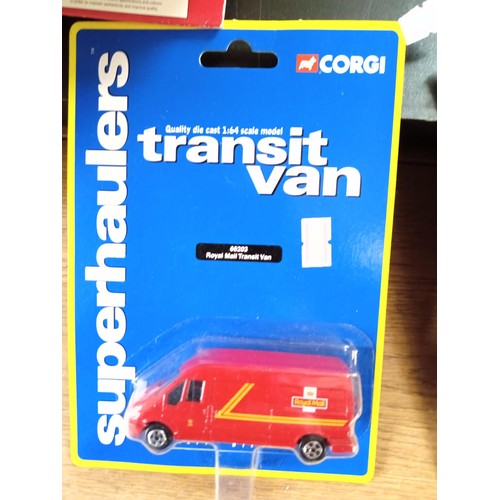 194 - A selection of corgi vans