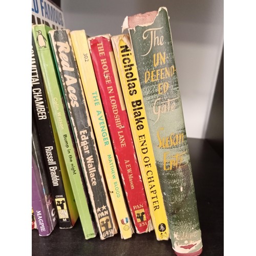 199 - A selection of vintage paperback books