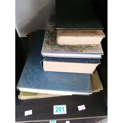 201 - vintage scottish books etc