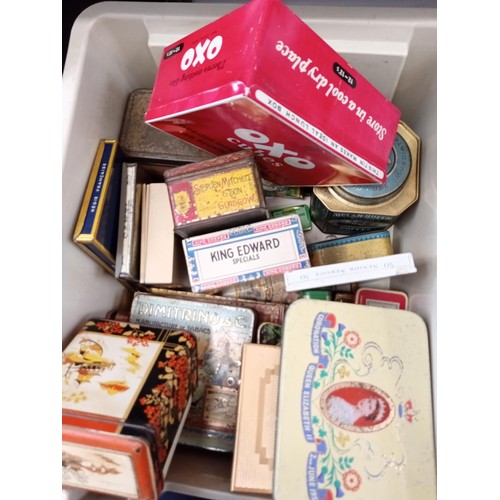 209 - a selection of collectable vintage Tins