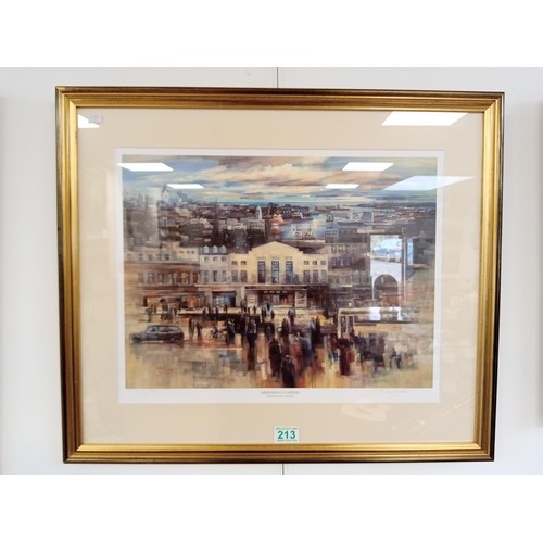 213 - Framed Eric Auld limited edition print signed 84/500
Aberdeen Capital