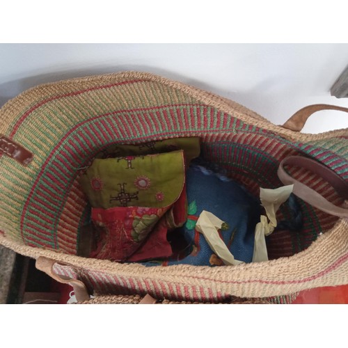 230 - Continental and other wicker bags etc