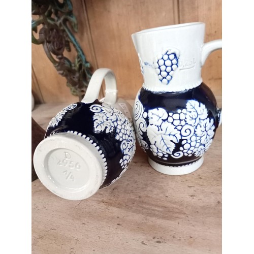 248 - A pair of German Jugs