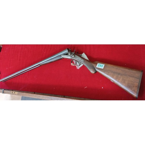 280 - Wilkingson Double Barrelled Shotgun (DEACTIVATED WITH CERTIFICATE)