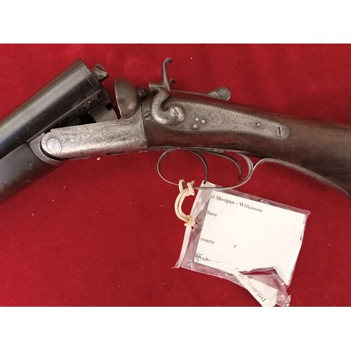 280 - Wilkingson Double Barrelled Shotgun (DEACTIVATED WITH CERTIFICATE)