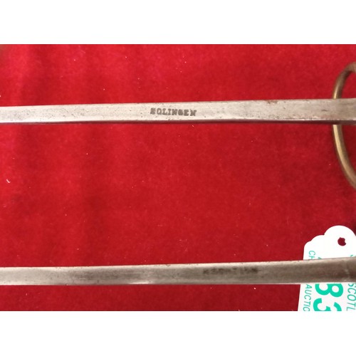 283 - Pair of Solingen Fencing Foils