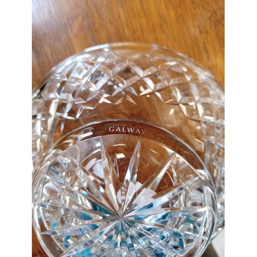 333 - 4 x Crystal Bowls including Galway