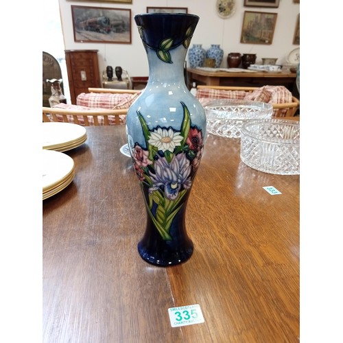 335 - Signed Moorcroft vase