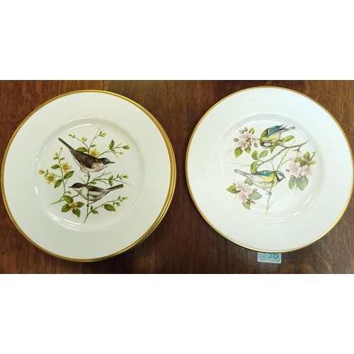 336 - 8 X Colport British birds limited edition plates