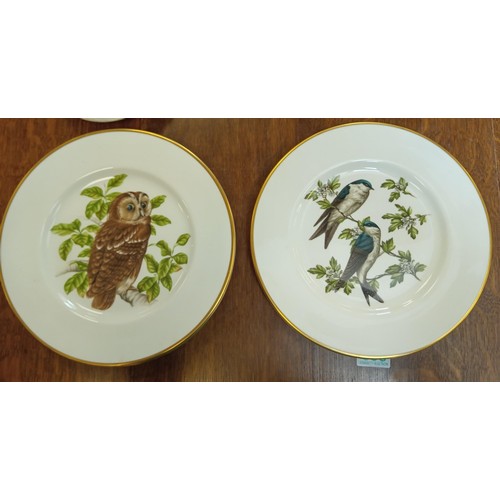 336 - 8 X Colport British birds limited edition plates