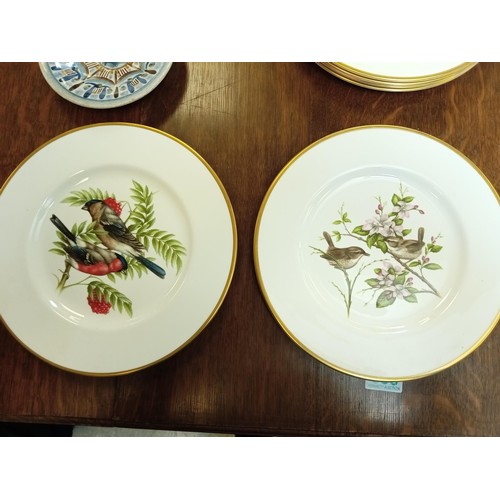 336 - 8 X Colport British birds limited edition plates