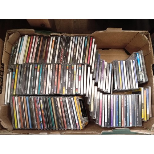 355 - 6 Boxes of CD's from a storage locker