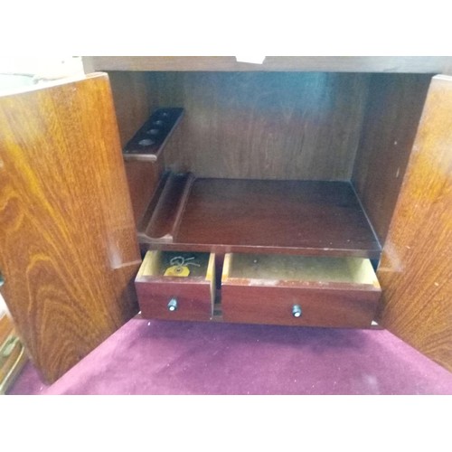 393 - Vintage smokers cabinet