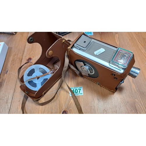 407 - Kodac brownie 8mm movie camera II