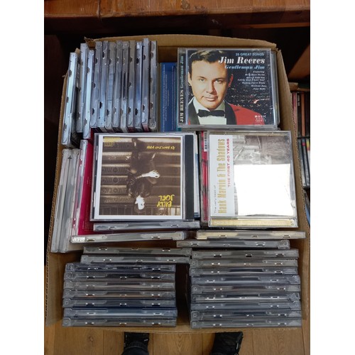 355 - 6 Boxes of CD's from a storage locker