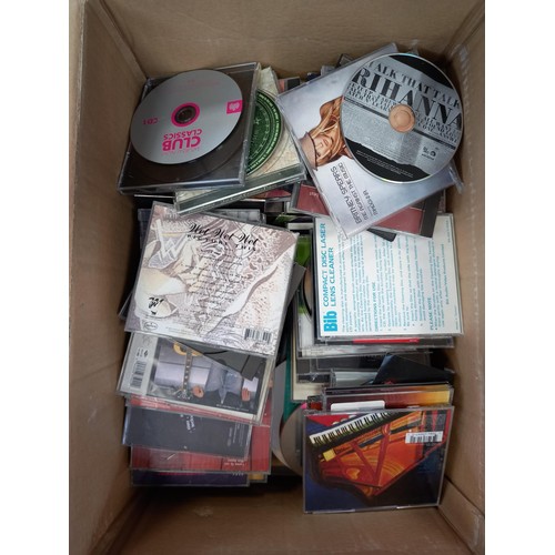 355 - 6 Boxes of CD's from a storage locker