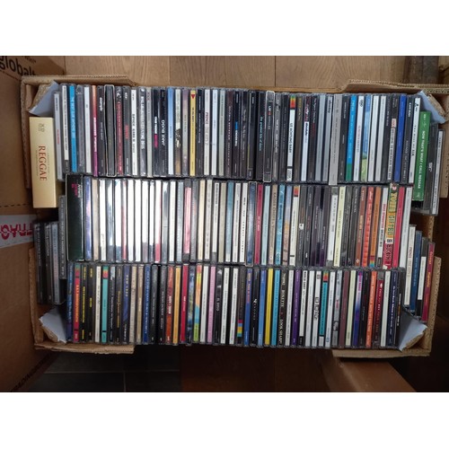 355 - 6 Boxes of CD's from a storage locker