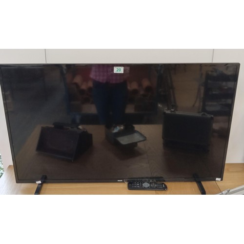 20 - Philips TV with remote control 44