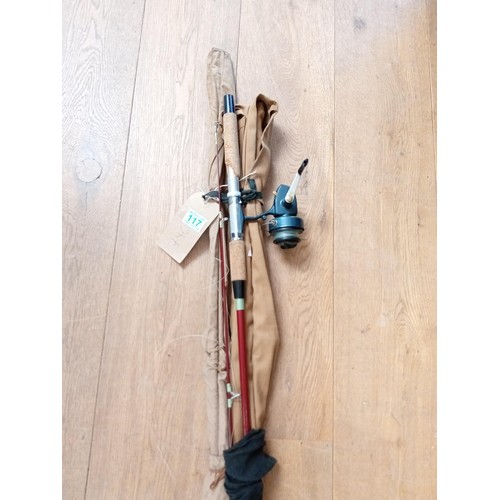 117 - Vintage fishing rods