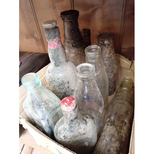 154 - Vintage bottles