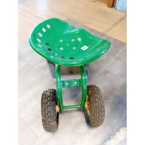 184 - Garden seat trolley