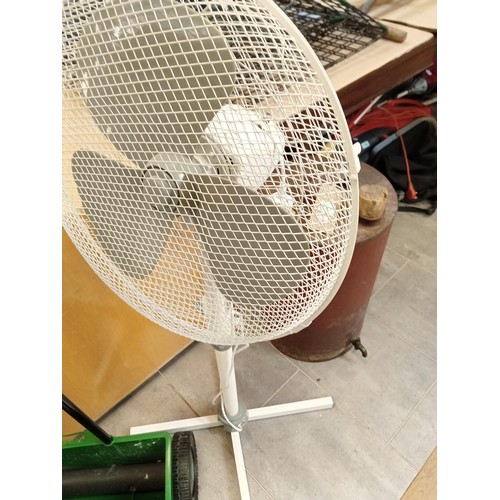 197 - Electric fan on stand